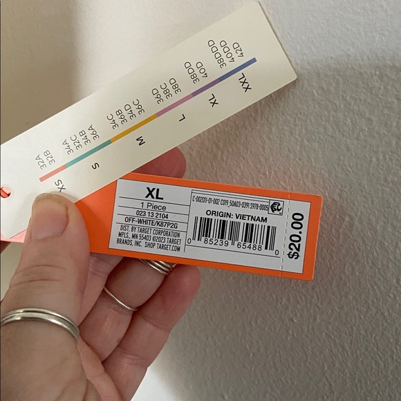 NWT Colsie white lace ribbed bodysuit - Picture 8 of 11